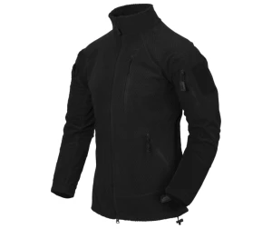 Bluza ALPHA TACTICAL Grid Fleece Czarna 